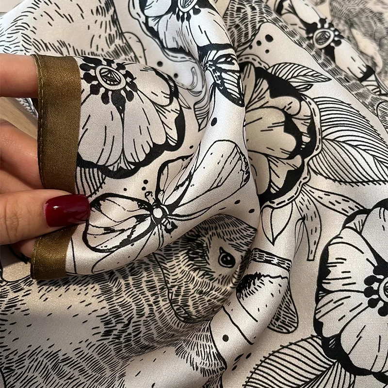Kadınlar için % 100% ipek kare - Shawl Wrap Winter incelemesi ve fiyatı