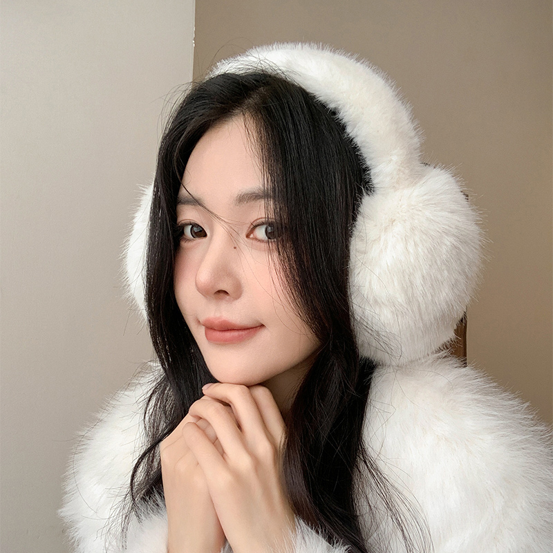 Katı renk yumuşak peluş kulak  - Earmuffs Foldable incelemesi ve fiyatı