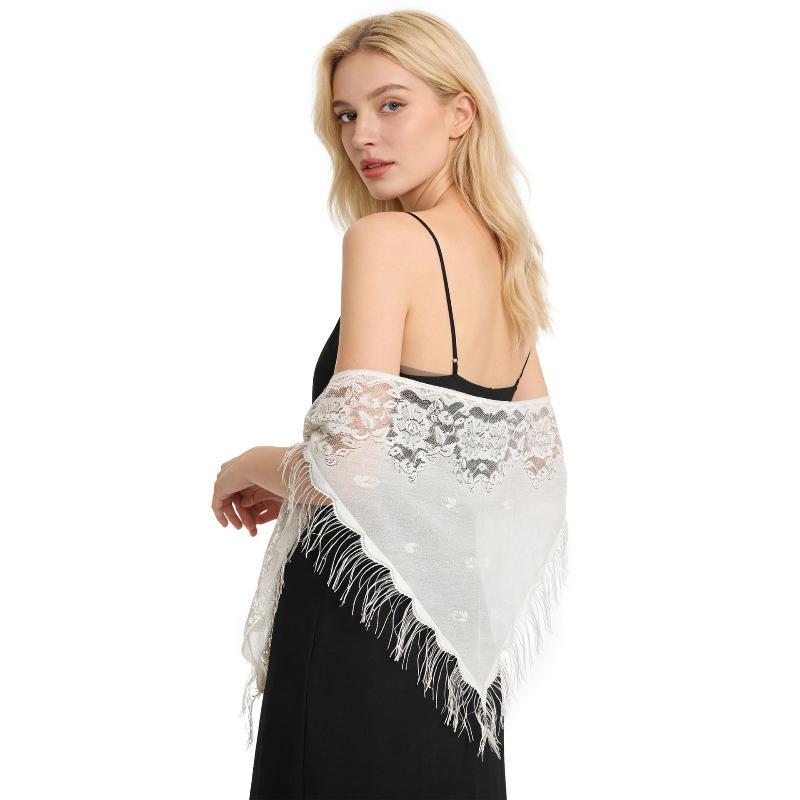 Püsküllü Saçaklı Gelin Şalı Üç - Shawl Wrap Winter incelemesi ve fiyatı