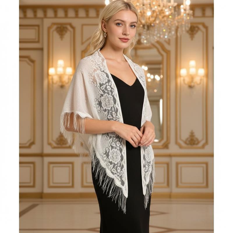 Püsküllü Saçaklı Gelin Şalı Üç - Shawl Wrap Winter incelemesi ve fiyatı