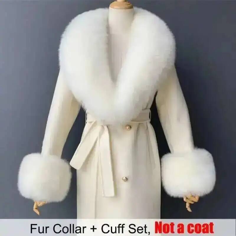 Gerçek Kürk Yaka Ve Manşetleri - Shawl Wrap Winter incelemesi ve fiyatı